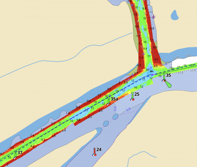 SC McClellanville MM 431 located in Waterway Guide Navigation Alert